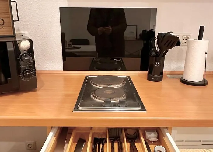 Bellahomes Apartments, Ground Floor, Aircondition, Private Parking, Airport 30 Min Erlensee